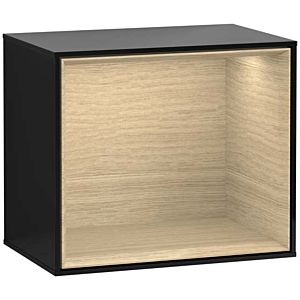 Villeroy und Boch Finion Regalmodul G590PCPH 41,8x35,6cm, Ladestation, Emotion, Regal Oak Veneer, Glossy Black Lacquer