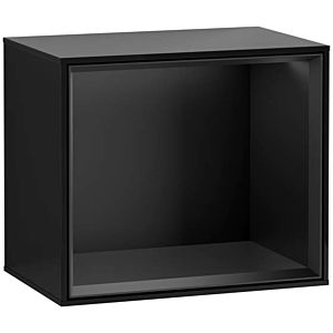 Villeroy und Boch Finion Regalmodul G590PDPH 41,8x35,6cm, Ladestation, Emotion, Regal Black Matt, Glossy Black Lacquer