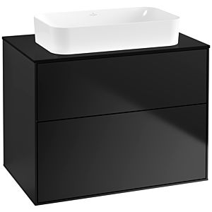 Villeroy and Boch Finion Villeroy and Boch Finion G63200PD 80x60.3x50.1mm, wall lighting, glass black matt, black matt lacquer