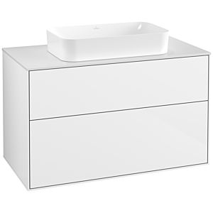 Villeroy et Boch Finion Villeroy et Boch G64100GF 100x60.3x50.1mm, éclairage mural, verre White Matt , laqué blanc brillant