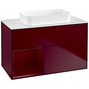 Villeroy and Boch Finion Villeroy and Boch Finion G651HBHB 100x60.3x50.1cm, shelf on the left Peony , Peony Matt