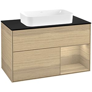 Villeroy and Boch Finion Villeroy and Boch Finion G662PCPC 100x60.3x50.1cm, shelf on the right Oak Veneer , Oak Veneer