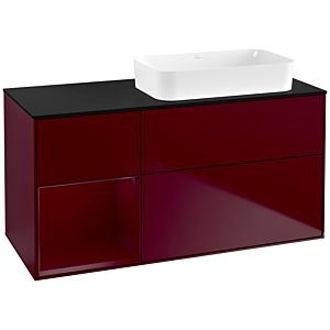 Villeroy and Boch Finion Villeroy and Boch Finion G682HBHB 120x60.3x50.1cm, shelf on the left Peony , Peony Matt