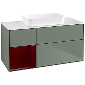 Villeroy and Boch Finion Villeroy and Boch Finion G701HBGM 120x60.3x50.1cm, shelf on the right Peony , Olive Matt Lacquer