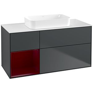 Villeroy and Boch Finion Villeroy and Boch Finion G701HBHG 120x60.3x50.1cm, shelf on the right Peony , Midnight Blue Matt Lacquer