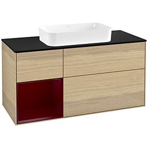 Villeroy and Boch Finion Villeroy and Boch Finion G702HBPC 120x60.3x50.1cm, shelf on the right Peony , Oak Veneer