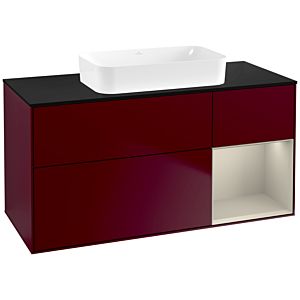 Villeroy and Boch Finion Villeroy and Boch Finion G712HHHB 120x60.3x50.1cm, shelf on the right Sand matt, Peony Matt