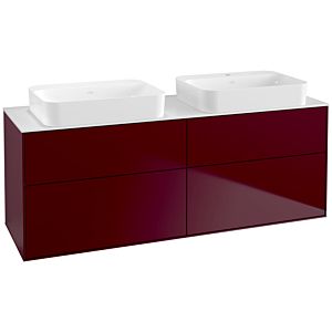 Villeroy and Boch Finion Villeroy and Boch Finion G72100HB 160x60.3x50.1cm, glass White Matt , Peony Matt