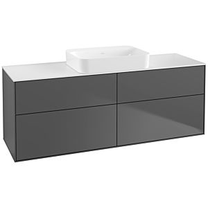 Villeroy and Boch Finion Villeroy and Boch Finion G73100GK 160x60.3x50.1cm, glass White Matt , anthracite matt