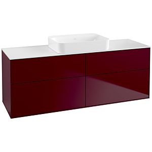 Villeroy and Boch Finion Villeroy and Boch Finion G73100HB 160x60.3x50.1cm, glass White Matt , Peony Matt