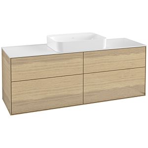 Villeroy and Boch Finion Villeroy and Boch Finion G73100PC 160x60.3x50.1cm, glass White Matt , Oak Veneer