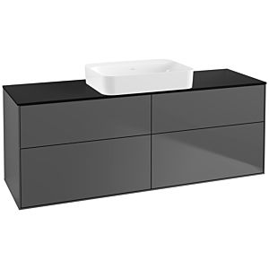 Villeroy et Boch Finion Villeroy et Boch G73200GK 160x60.3x50.1cm, verre noir mat, anthracite mat