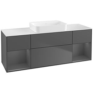 Villeroy and Boch Finion Villeroy and Boch Finion G741GKGK 160x60.3x50.1cm, shelves Anthracite matt lacquer, Anthracite matt