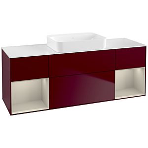 Villeroy and Boch Finion Villeroy and Boch Finion G741HHHB 160x60.3x50.1cm, shelves sand matt lacquer, Peony Matt