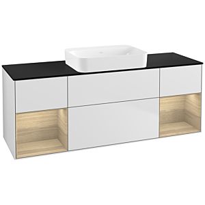 Villeroy and Boch Finion Villeroy and Boch Finion G742PCMT 160x60.3x50.1cm, shelves Oak Veneer , white matt lacquer