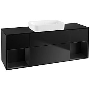 Villeroy and Boch Finion Villeroy and Boch Finion G742PDPD 160x60.3x50.1cm, shelves Black matt lacquer, Black matt lacquer