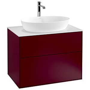 Villeroy and Boch Finion Villeroy and Boch Finion G75100HB 80x60.3cm, Emotion, cover plate white matt, Peony Matt