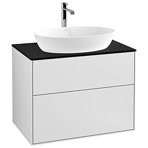 Villeroy and Boch Finion Villeroy and Boch Finion G75200MT 80x60.3cm, Emotion, cover plate black matt, white matt lacquer