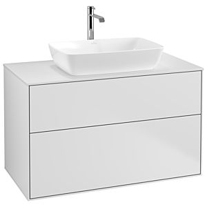 Villeroy and Boch Finion Villeroy and Boch Finion G76100MT 100x60.3cm, Emotion, cover plate white matt, white matt lacquer