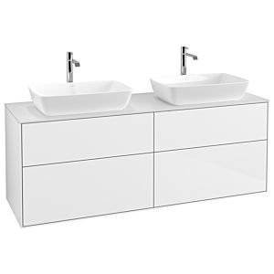 Villeroy et Boch Finion Villeroy et Boch G84100GF 160x60.3cm, Emotion, plaque de finition blanc mat, laqué blanc brillant
