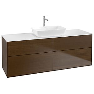 Villeroy and Boch Finion Villeroy and Boch Finion G85100GN 160x60.3cm, Emotion, white matt top, walnut veneer