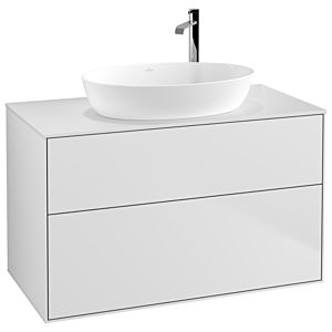 Villeroy and Boch Finion Villeroy and Boch Finion G88100MT 100x60.3cm, Emotion, cover plate white matt, white matt lacquer