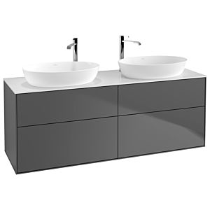 Villeroy and Boch Finion Villeroy and Boch Finion G96100GK 160x60.3cm, Emotion, cover plate white matt, anthracite matt