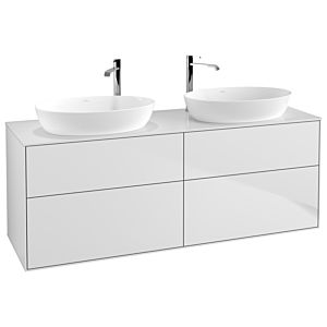 Villeroy et Boch Finion Villeroy et Boch G96100MT 160x60.3cm, Emotion, plaque de recouvrement blanc mat, laqué blanc mat