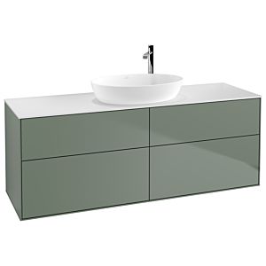 Villeroy and Boch Finion Villeroy and Boch Finion G97100GM 160x60.3cm, Emotion, cover plate white matt, Olive Matt Lacquer