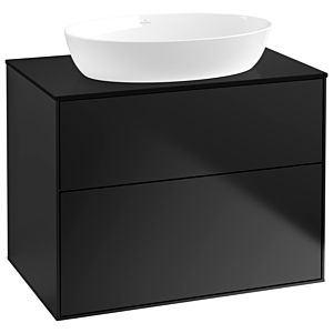 Villeroy and Boch Finion Villeroy and Boch Finion G99200PD 80x60.3cm, Emotion, cover plate black matt, black matt lacquer