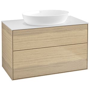 Villeroy and Boch Finion Villeroy and Boch Finion GA0100PC 100x60.3cm, Emotion, cover plate white matt, Oak Veneer