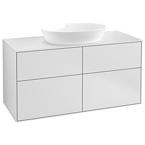 Villeroy und Boch Finion Waschtischunterschrank GA3100MT 120x60,3cm, Emotion, Abdeckplatte white matt, White matt lacquer