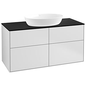 Villeroy and Boch Finion Villeroy and Boch Finion GA3200MT 120x60.3cm, Emotion, cover plate black matt, white matt lacquer