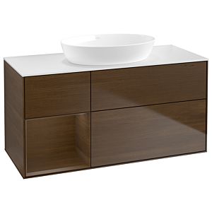 Villeroy and Boch Finion Villeroy and Boch Finion GA61GNGN 120cm, cover plate white matt, Emotion, shelves Walnut Veneer , Walnut Veneer veneer