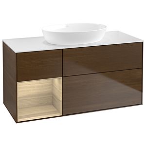 Villeroy and Boch Finion Villeroy and Boch Finion GA61PCGN 120cm, cover plate white matt, Emotion, shelves Oak Veneer , Oak Veneer veneer