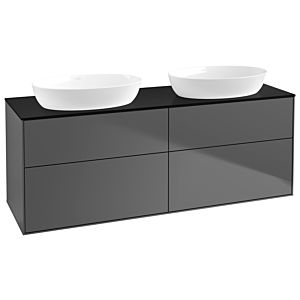 Villeroy and Boch Finion Villeroy and Boch Finion GA8200GK 160x60.3cm, Emotion, cover plate black matt, anthracite matt