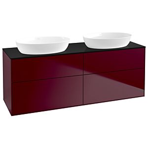 Villeroy and Boch Finion Villeroy and Boch Finion GA8200HB 160x60.3cm, Emotion, cover plate black matt, Peony Matt
