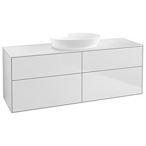Villeroy und Boch Finion Waschtischunterschrank GA9100MT 160x60,3cm, Emotion, Abdeckplatte white matt, White matt lacquer