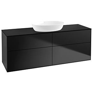 Villeroy and Boch Finion Villeroy and Boch Finion GA9200PD 160x60.3cm, Emotion, cover plate black matt, black matt lacquer
