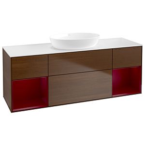 Villeroy and Boch Finion Villeroy and Boch Finion GD01HBGN 120cm, cover plate white matt, Emotion, shelves Peony matt lacquer, Peony veneer