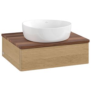 Villeroy & Boch Antao Waschtischunterschrank 600x190x500mm K07112HN mit Struktur FK/AP: HN/2