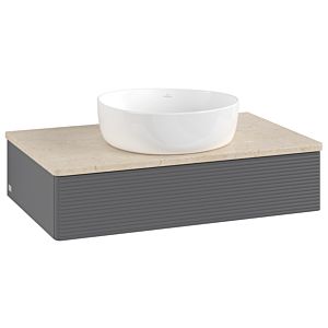 Villeroy &amp; Boch Antao vanity unit 800x190x500mm K08113GK with structure FK/AP: GK/3