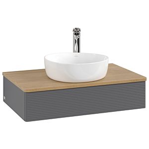 Meuble sous-vasque Villeroy &amp; Boch Antao 800x190x500mm K08151GK avec structure FK/AP: GK/1