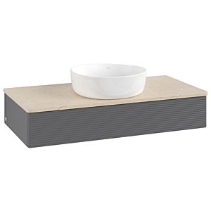 Villeroy & Boch Antao Waschtischunterschrank 1000x190x500mm K09113GK mit Struktur FK/AP: GK/3