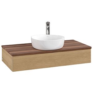 Villeroy & Boch Antao Waschtischunterschrank 1000x190x500mm K09152HN mit Struktur FK/AP: HN/2