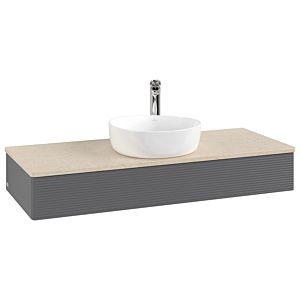 Villeroy &amp; Boch Antao vanity unit 1200x190x500mm K10153GK with structure FK/AP: GK/3