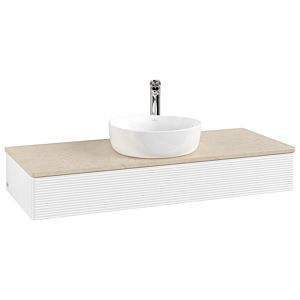 Meuble sous-vasque Villeroy &amp; Boch Antao 1200x190x500mm K10153MT avec structure FK/AP: MT/3