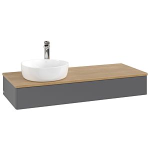 Villeroy &amp; Boch Antao vanity unit 1200x190x500mm K11051GK FK/AP: GK/1