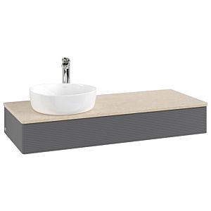 Meuble sous-vasque Villeroy &amp; Boch Antao 1200x190x500mm K11153GK avec structure FK/AP: GK/3