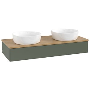 Meuble sous-vasque Villeroy &amp; Boch Antao 1200x190x500mm K13011HL FK/AP: HL/1
